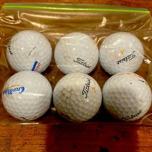 Titleist Used Golf Balls Bundle 6 Velocity